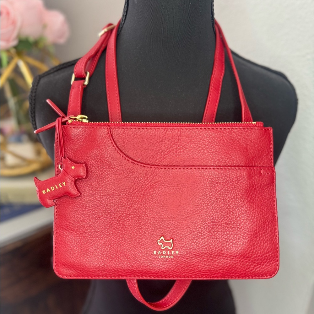 Radley London Vibrant Red Crossbody Bag